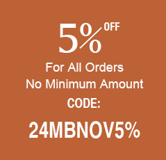 5% For All Orders No Minimum Amount