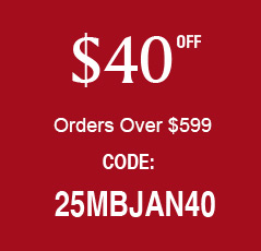 $40 OFF Orders Over $599